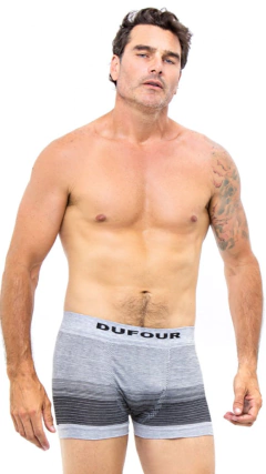 DF11855-Boxer de algodón y lycra con degrade