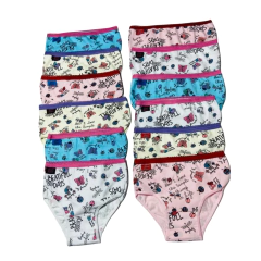 DLN819-Bombacha de nena estampada pack x 3