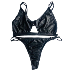 ML1004-Bikini dos piezas con abertura en el corpiño pack x 3