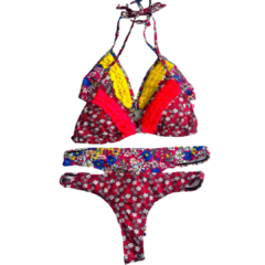 ML1027-Bikini dos piezas estampado pack x 3
