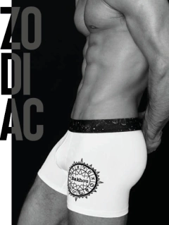 BA2013-Boxer algodón y lycra liso, con estampa localizada Zodiaco en internet