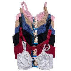 COR375-Pack x 3 Corpiño con Aro