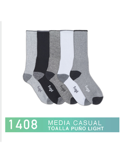 FL1408-Media casual Toalla puño light pack x3