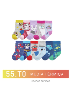FL55T0-Media TERMICA . Diseños surtidos niños-as pack x3 - comprar online