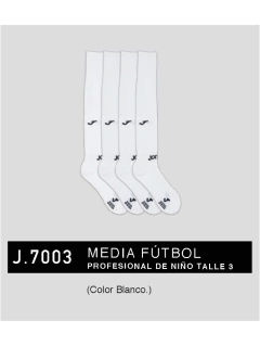 FLJ7003-Media Futbol Profesional de Niño Varios Colores