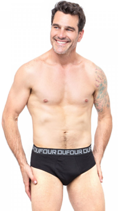 DF12053-Slip de algodón y lycra lisos