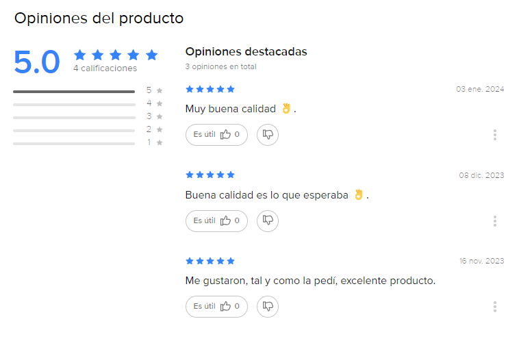 Reseñas de bolsas Negocios