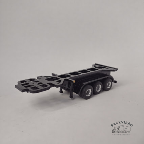 Miniatura Caminhão Mercedes Benz Actros MP4 6x2 Cavalo 1:50 WSI