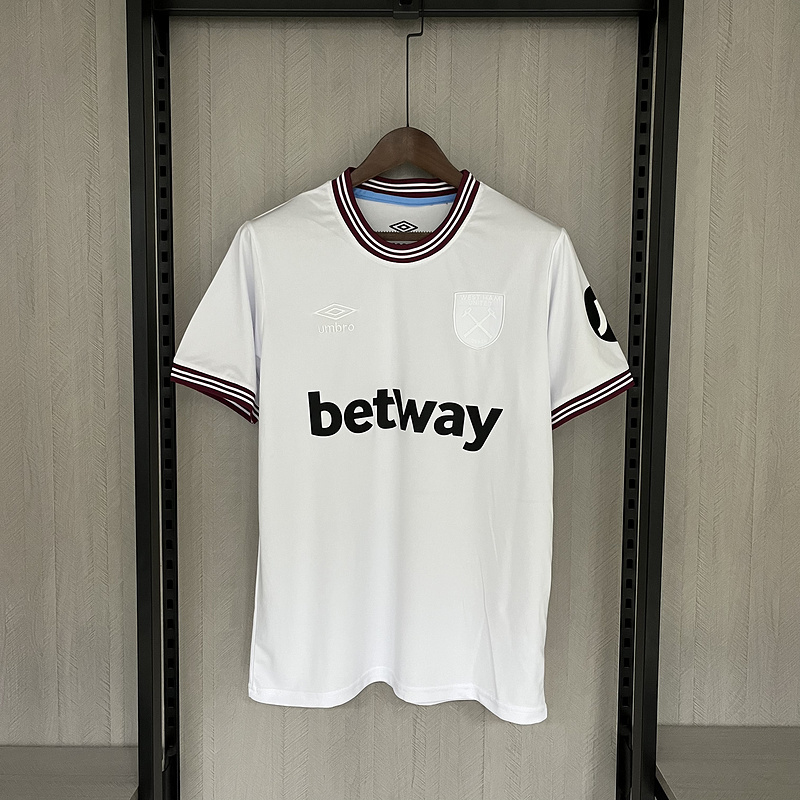 CAMISA WEST HAM AWAY 23/24 JOGADOR-UMBRO-MASCULINA