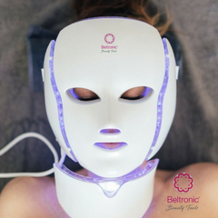 MÁSCARA LED CON CUELLO - comprar online