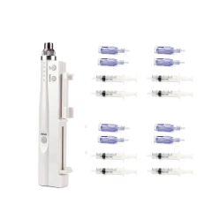 DERMAPEN ELECTRONICO + 8 REPUESTOS VARIADOS (Incluyen Jeringas)