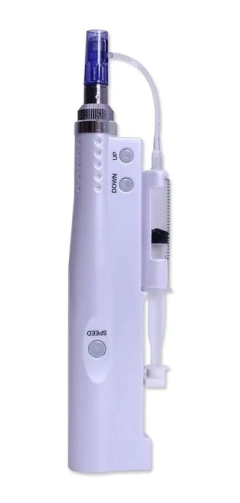 DERMAPEN ELECTRONICO + 8 REPUESTOS VARIADOS (Incluyen Jeringas) - Tienda Mayorista