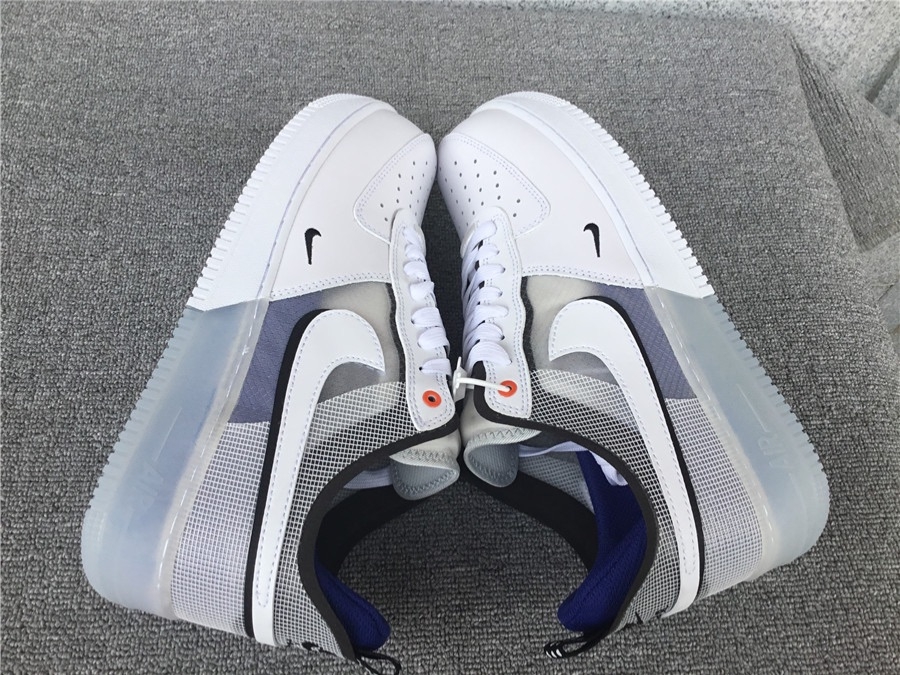 nike air force 1 react white light photo blue