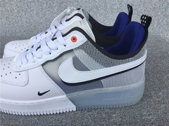 nike air force 1 react white light photo blue