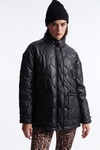 Campera negra matte
