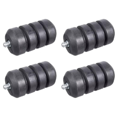 Kit Com 4 Coxim (batente) Feixe De Mola Dianteira MB A3093200177