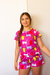 Pijama gatos fucsia - comprar online