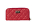 Cartera de Mujer 2 Cierres Aprovecha Economica, Color Rojo