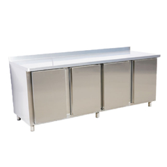 Mostrador bajo mesada 4 PUERTAS de 2,08 sin cubreequipo MRTF2080