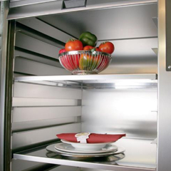 Mostrador bajo mesada 4 PUERTAS de 2,08 sin cubreequipo MRTF2080 - FNL Equipamientos