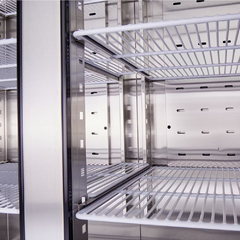Mostrador bajo mesada 3 PUERTAS de 2,00 con cubreequipo MCR2000 - FNL Equipamientos
