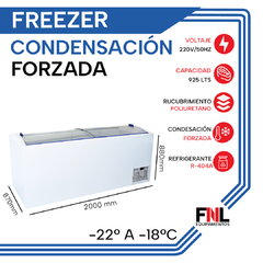 Freezer Condensación Forzada 925 Lts FH900C en internet