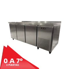Mostrador Refrigerador Bajo Mesada 2000X750X850 c/cubreequipo MCR2000 - comprar online