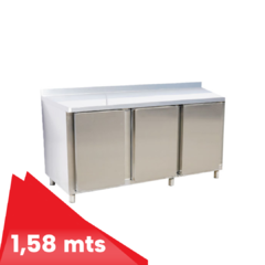 Mostrador bajo mesada 3 PUERTAS de 1,58 sin cubreequipo MRTF1580 - comprar online