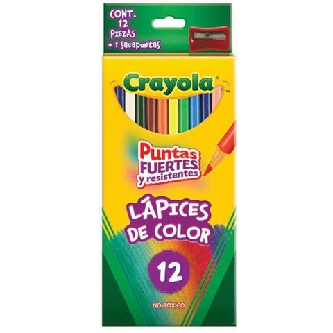 LÁPICES DE COLORES PRISMACOLOR JUNIOR CON 12