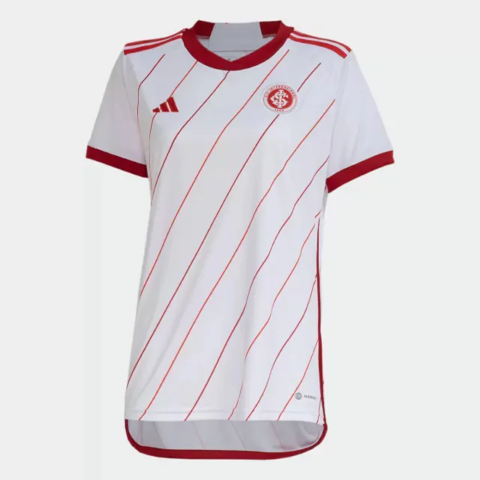 Camisa Internacional II 22/23 Torcedor Adidas Feminina - Branca