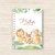 caderneta de saúde leãozinho raposinha e ursinho na floresta caderneta de saúde animais felizes