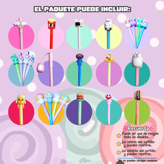 TABAMI, Set de escritura kawaii en tarro con accesorios 15 pz - tienda en línea