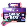 INDRA, Colección de Gises Jumbo 48pz, CHALK BOX, cuadrados 001 Set.