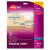 ETIQUETA AVERY INK JET 8 1-2X11 C-25 TRASLUCIDA