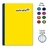 CUADERNO FRANCESA 100H COSIDO ESTRELLA C7 PZ