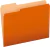 FOLDER CARTA STARFILE BITONO NARANJA PZ