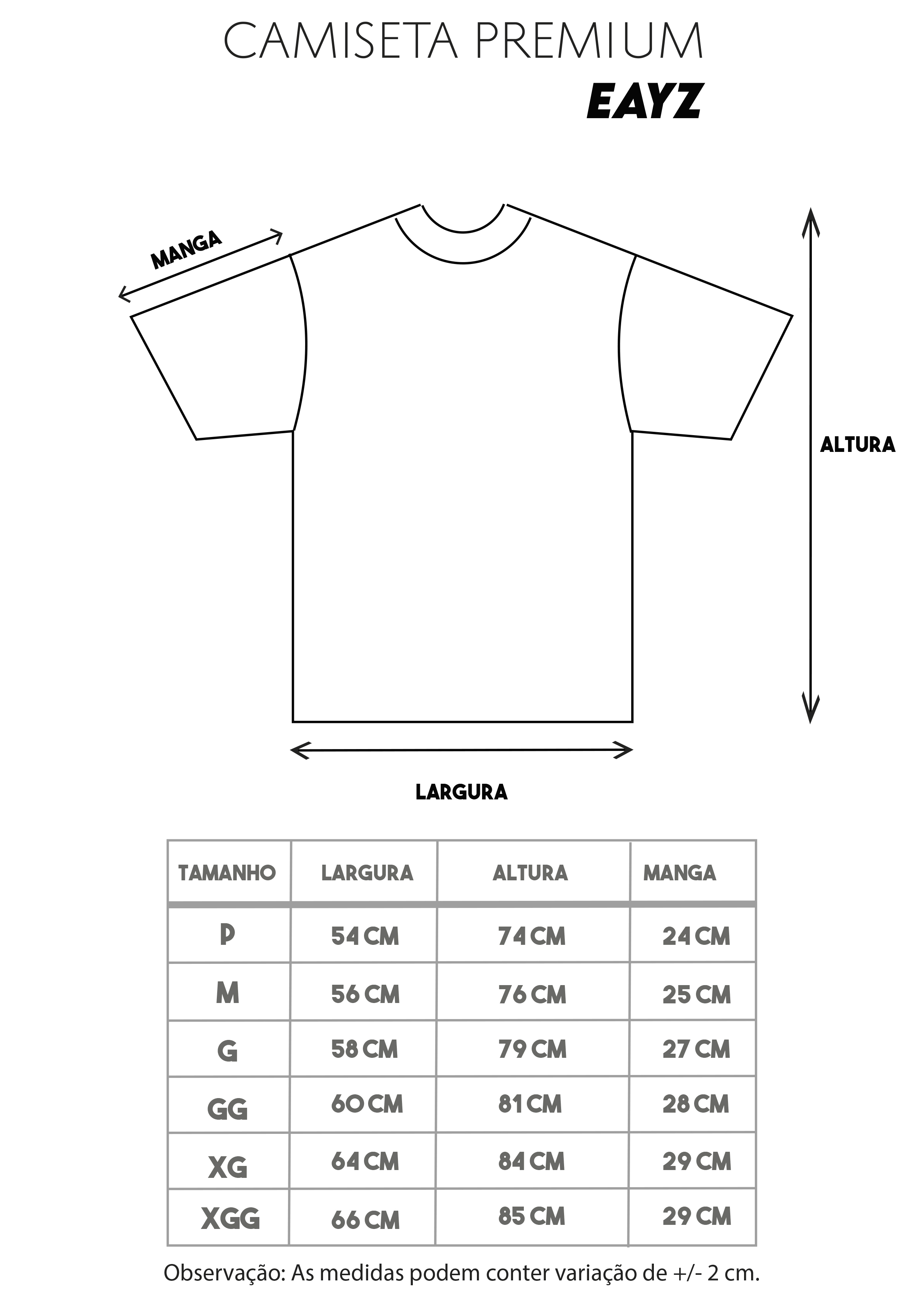 Camiseta Areia | Modelagem Oversized | EAYZ Basic