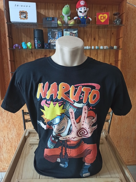 Camiseta Naruto Akatsuki Nuvem  Camiseta Masculina Casa Magica
