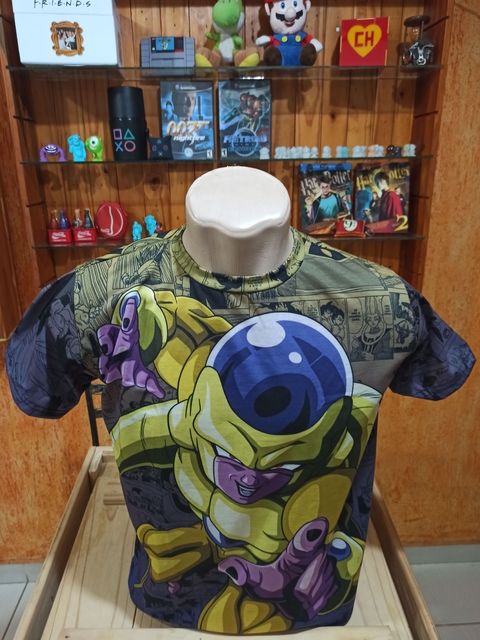 Camisa Camiseta Freeza Dragon Ball Z Super Envio Hoje 01