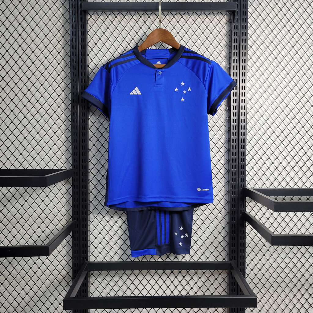 Camisa Cruzeiro Infantil Jogo 3 Adidas 2023 - Alga Sports