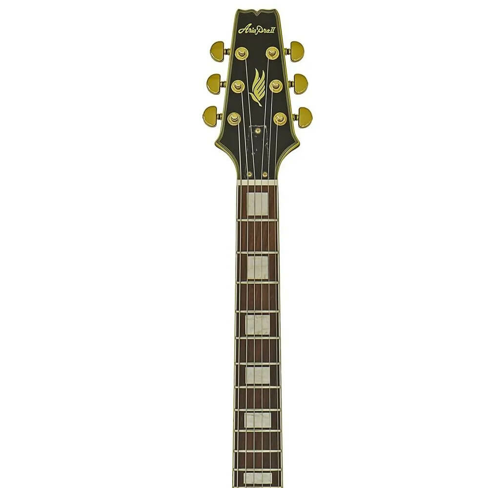 Aria Pro II PE-350PF - Guitarra Les Paul Aged Black