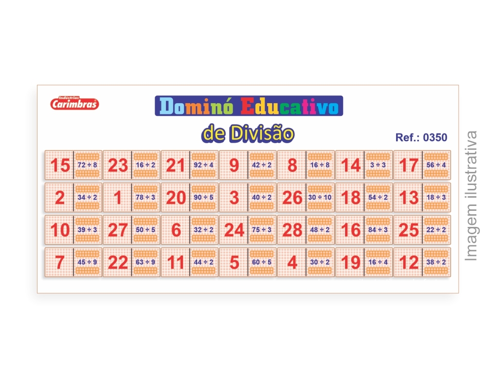 Dominó de divisão - 4º e 5º ano