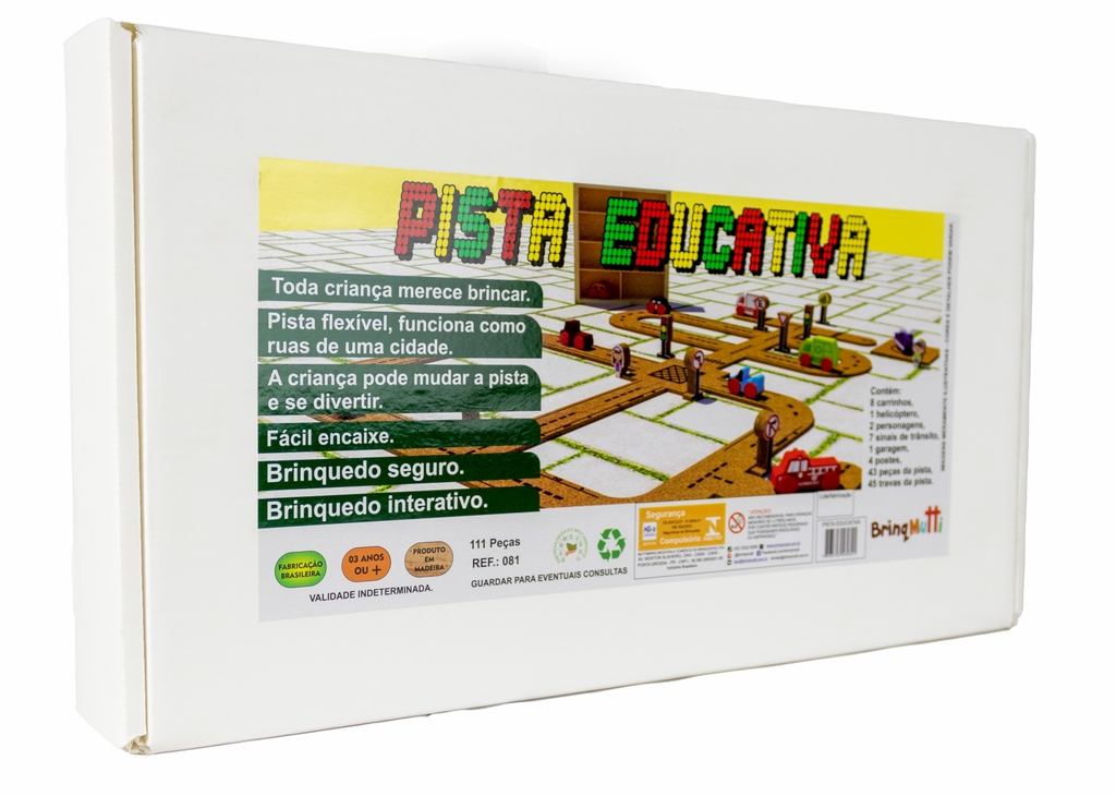 Pista Educativa - BrinqMutti - Comprar em Lalalúdica