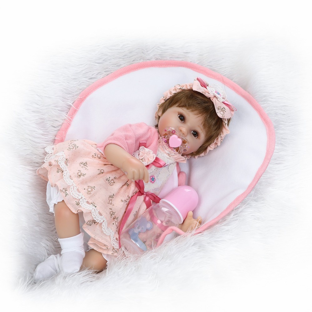 Boneca Bebê Reborn Realista de Silicone Girafinha – Magia Toy