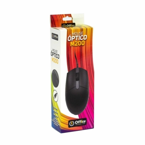 Mouse Optico M200 negro Office