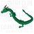 FIGURA ARTICULADA DRAGON BALL "SHENLONG" 45CM - country club geek zone