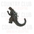 FIGURA "GODZILLA" 10CM ALTO importado en internet