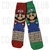 MEDIAS 3/4 SUPER MARIO BROS "MARIO/LUIGI" CALIDAD PREMIUM