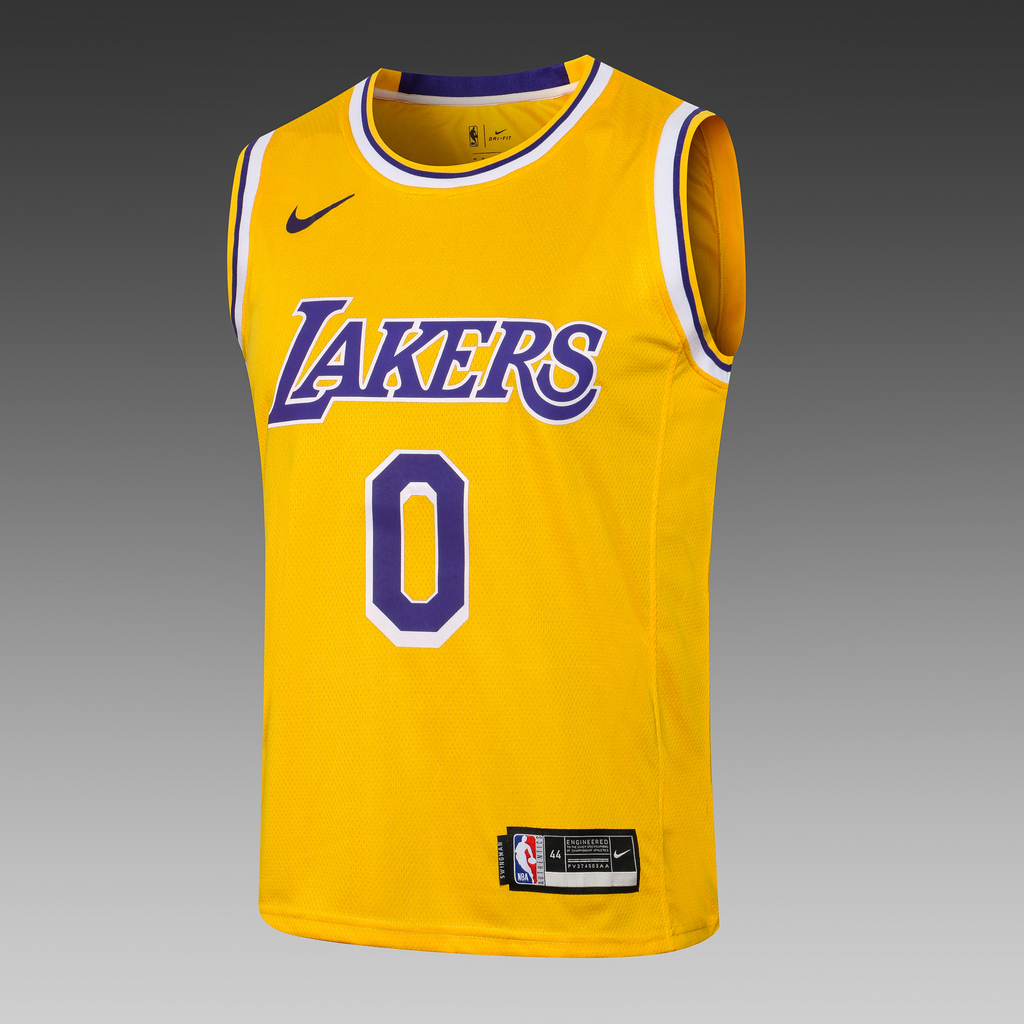 Regata NBA Nike Swingman - Los Angeles Lakers Roxa - Davis #3