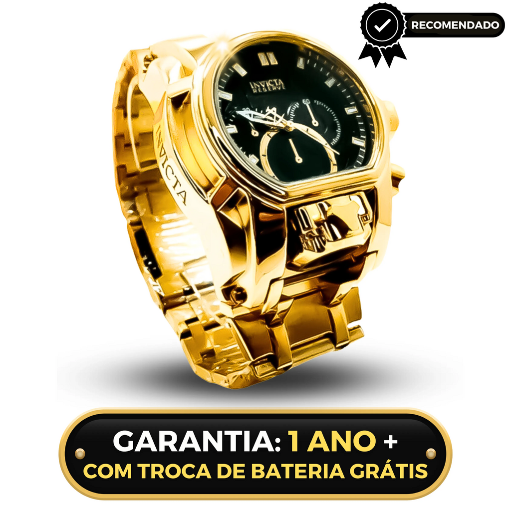 Relógio Magnum Masculino Prata Top 2 Anos Garantia Original - AliExpress